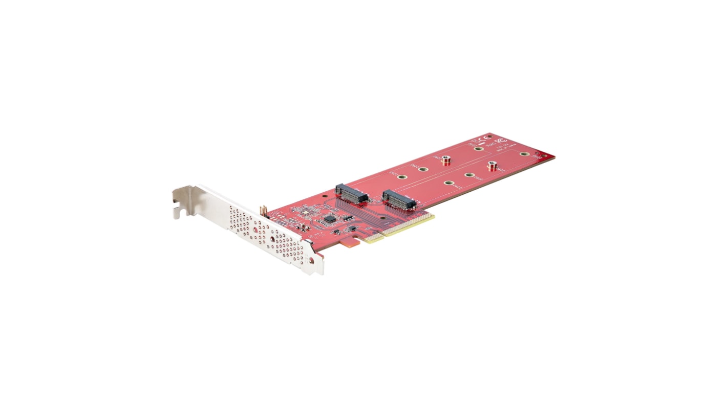 StarTech.com 2 port M2 M-key M2 PCIe SSD Adapter