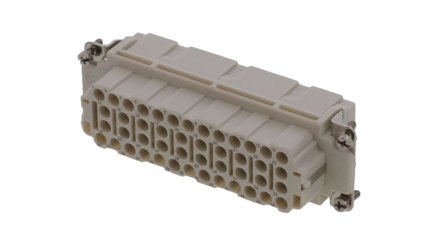Molex Heavy Duty Power Connector Module, 16A, Female, 93601 Series, 46 Contacts