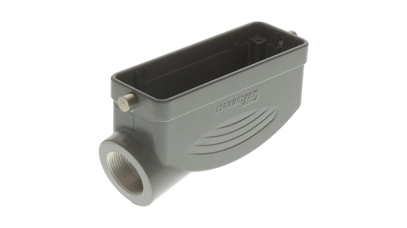 Molex 93601 Heavy Duty Power Connector Hood, Pg21 Thread, Side Entry