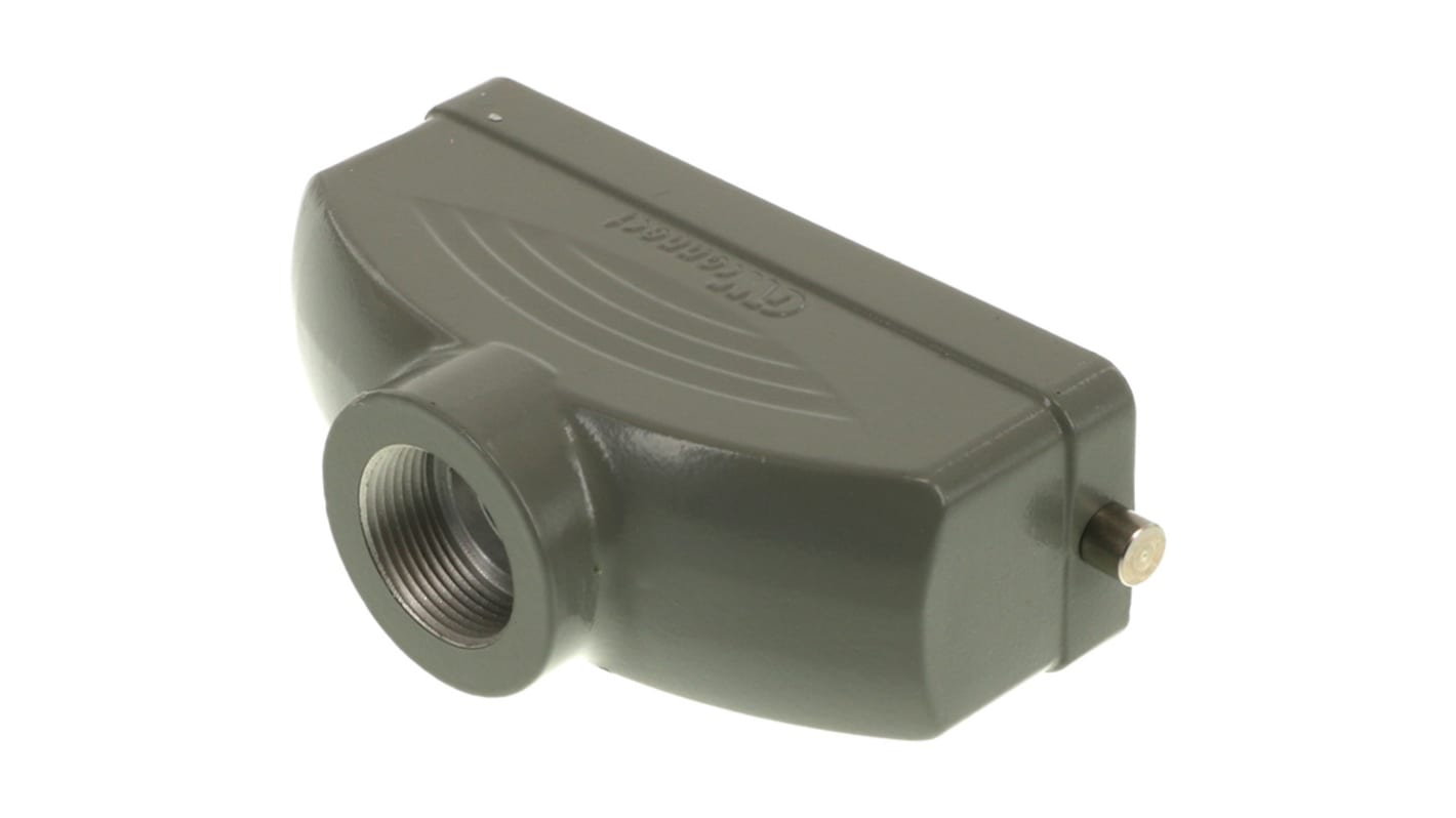 Molex 93601 Heavy Duty Power Connector Hood, Pg21 Thread, Top Entry