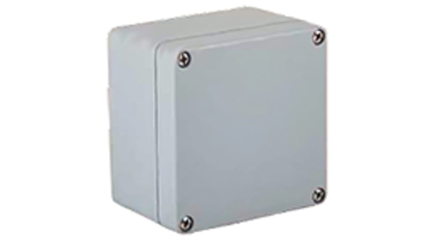 Molex Die Cast Aluminium Enclosure, 122 x 120 x 80mm