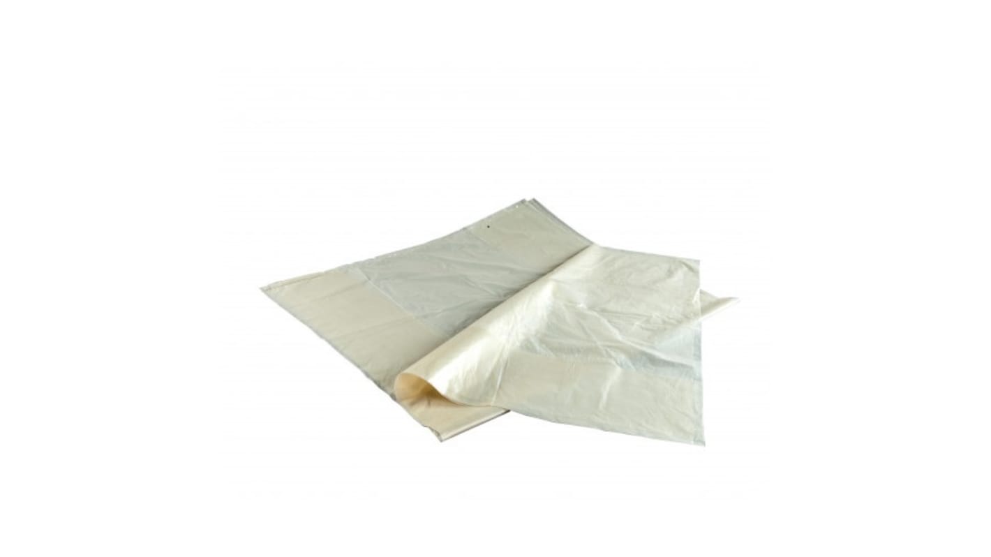 Cromwell Polythene Natural LDPE Bin Bag, 140L Capacity, 100 per Package
