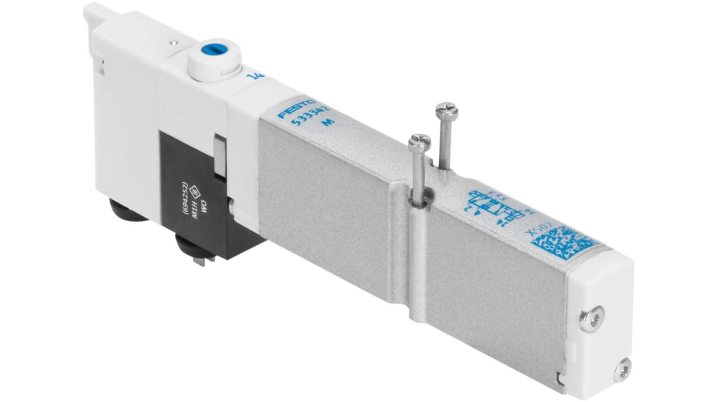 Festo 5/2 Monostable Solenoid Valve - Electrical M7 VMPA Series 24V dc, 533342