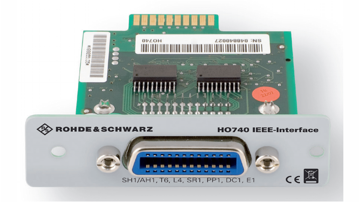 Rohde & Schwarz Interface for Use with HMP2020, HMP2030, HMP4030, HMP4040