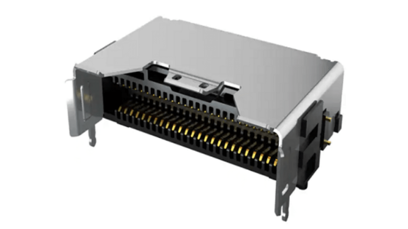 Samtec ARF6 Series PCB Socket, 8-Contact, 2-Row, 0.635mm Pitch