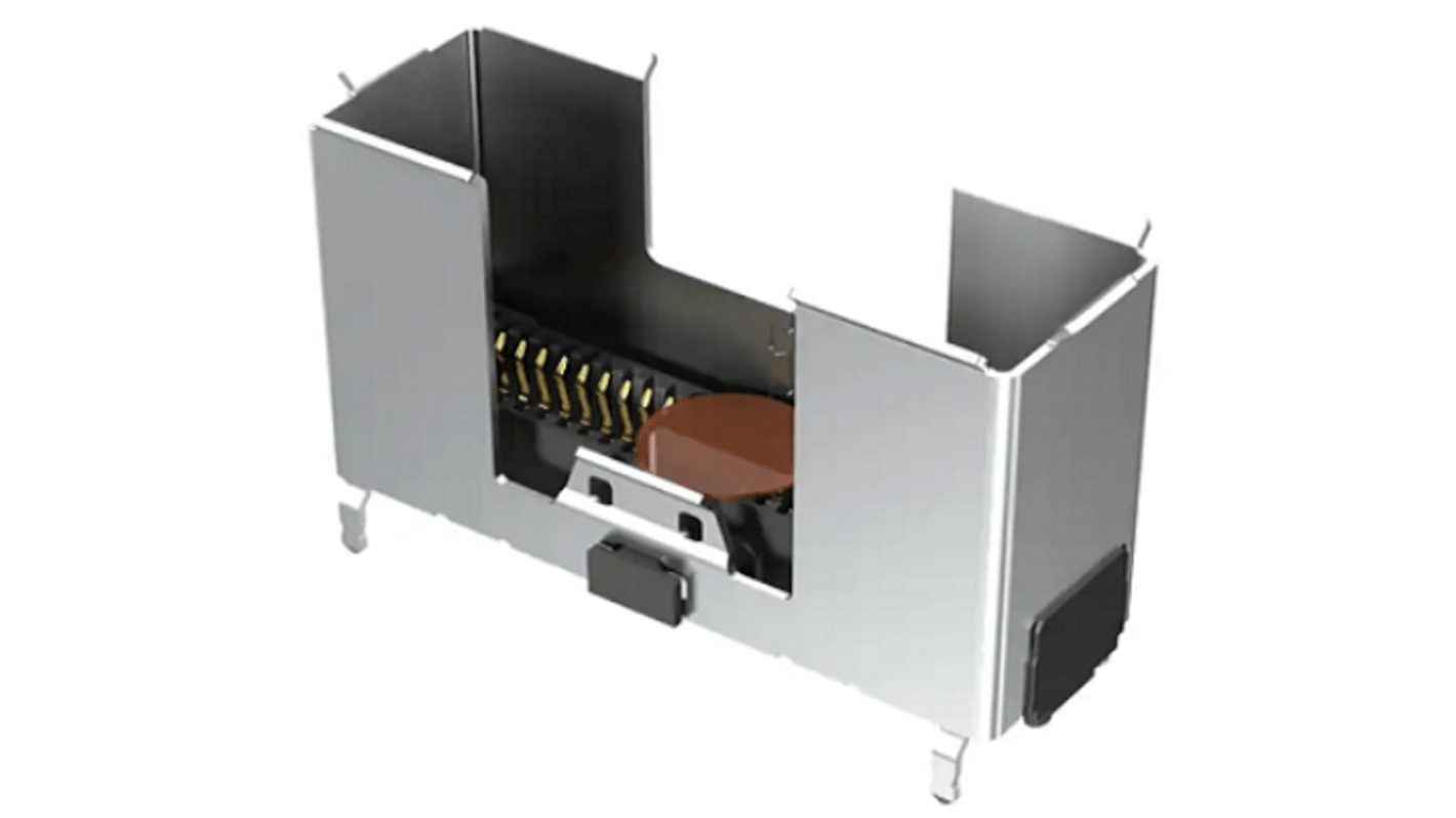 Samtec ARF6 Series PCB Socket, 16-Contact, 2-Row, 0.635mm Pitch
