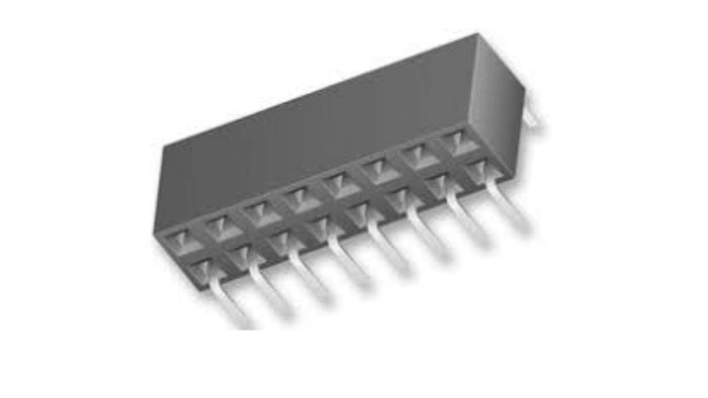 Samtec BCS Leiterplattenbuchse 14-polig / 2-reihig, Raster 2.54mm