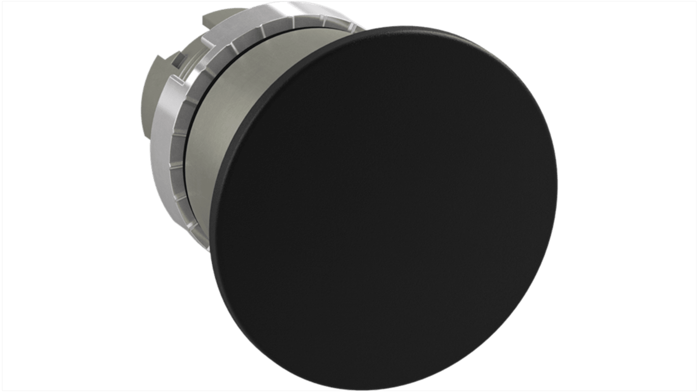 ABB 1SFA1 Series Black Momentary Push Button