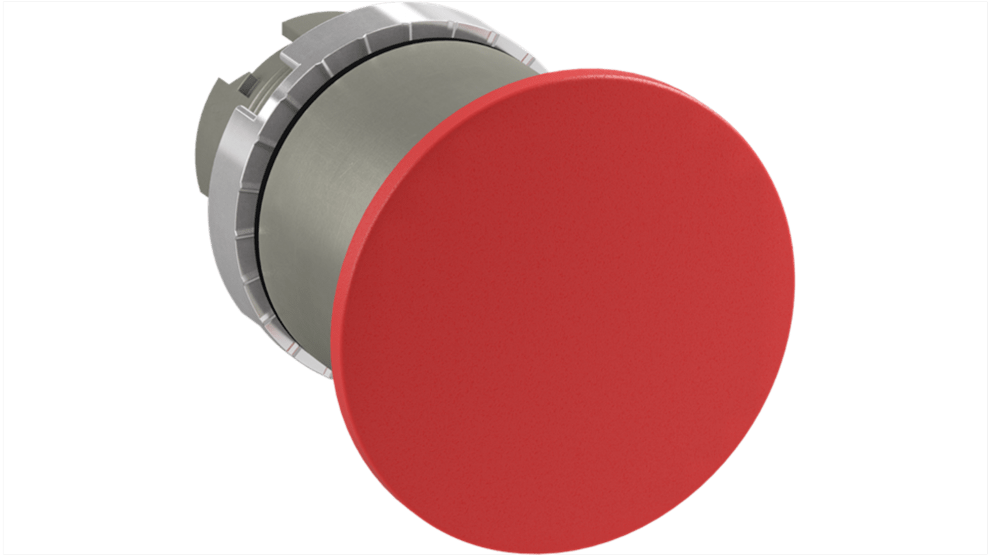 ABB 1SFA1 Series Red Pull Release Push Button, 40mm Cutout