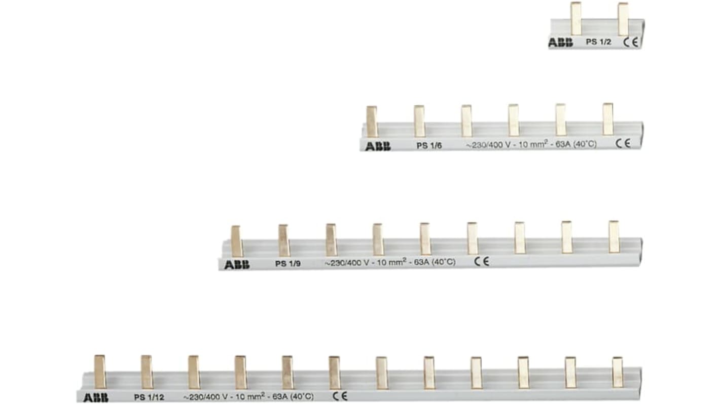 Terminal de alimentación ABB 2CDL200150R2530 para uso con Barra colectora