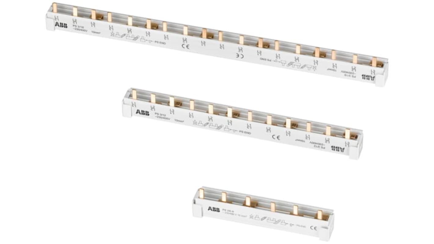 ABB IEC Range Busbar for use with DDA200, F200, S200