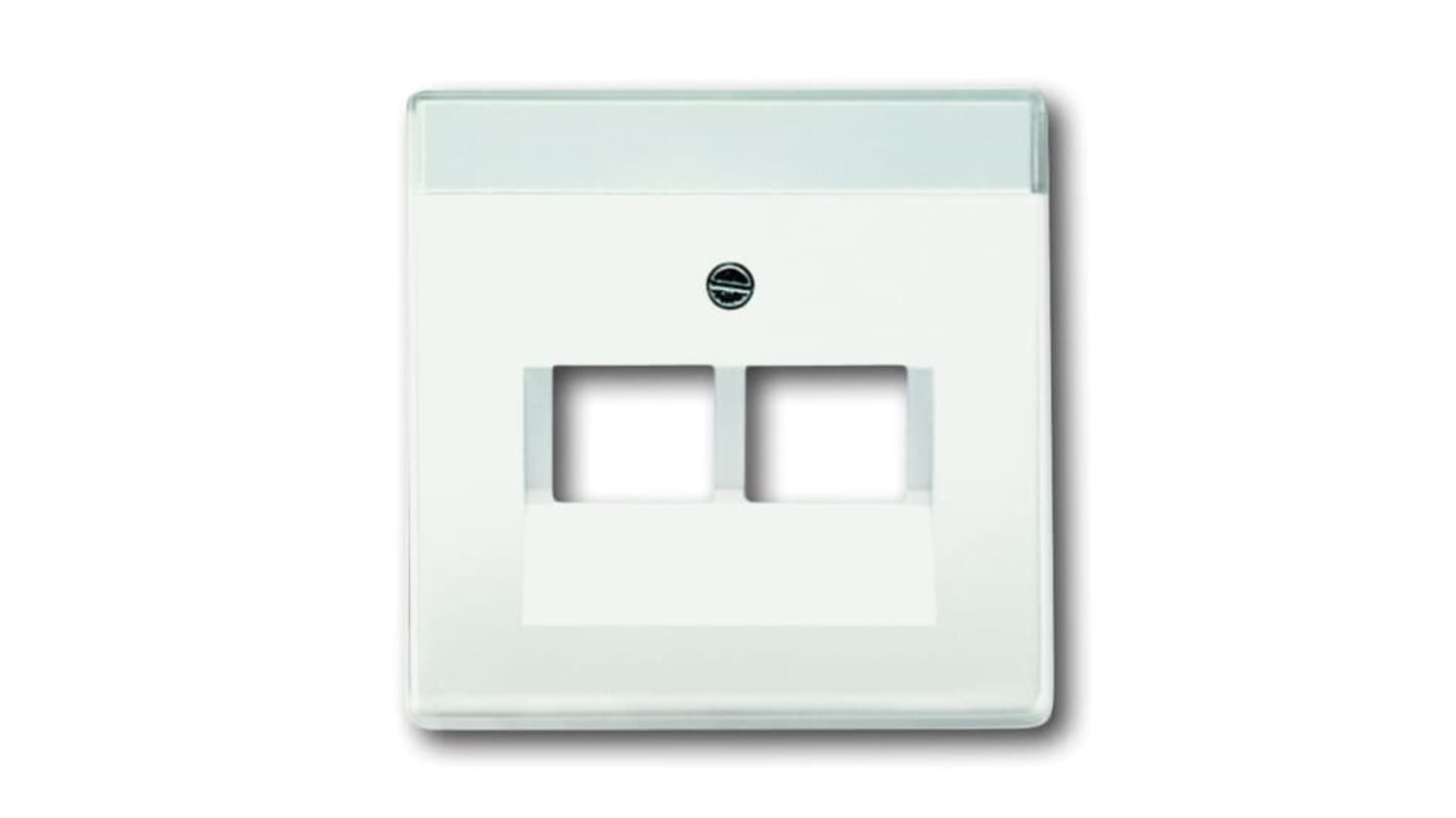 Enjo Double Rj45 Future Linear Blanc Mat