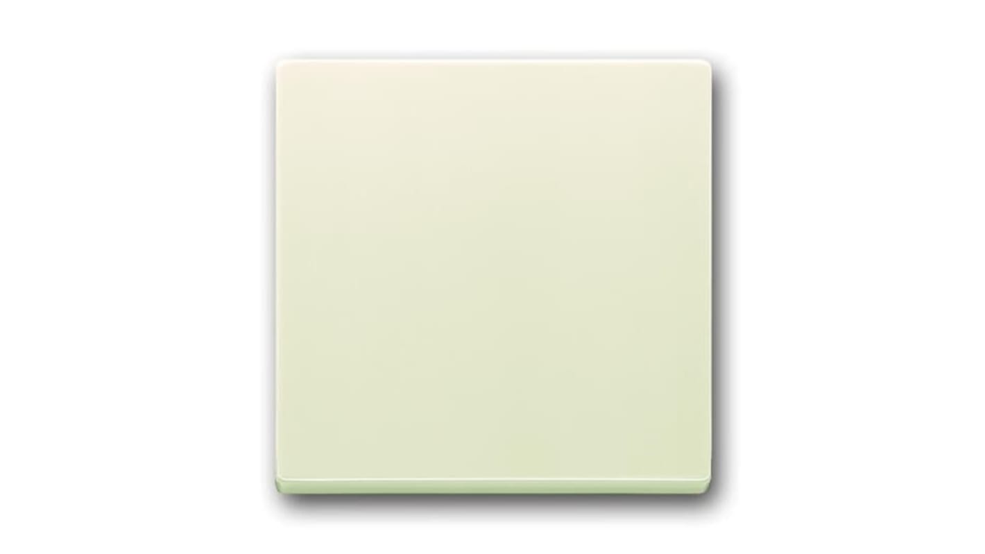 ABB White 1 Gang Light Switch Cover