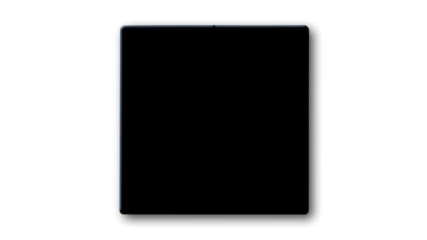 ABB Black 2 Gang Light Switch Cover