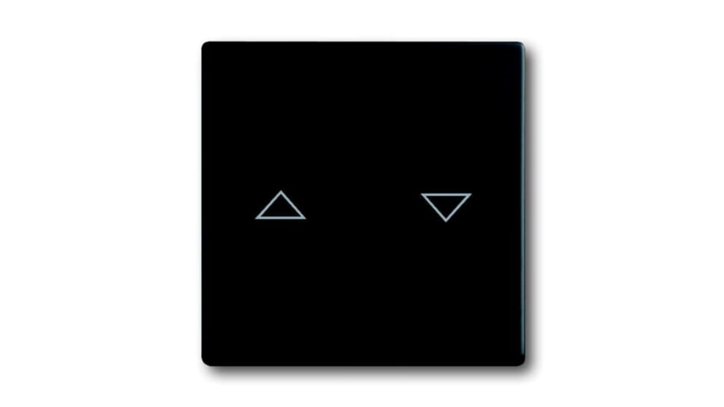 ABB Black Blind Control Switch, 2CKA001751A Series