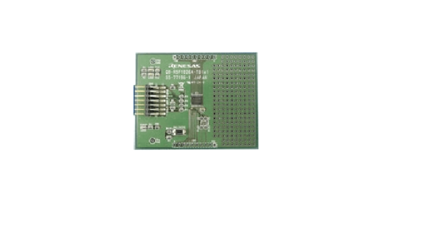 ルネサス エレクトロニクス ターゲットボードキット, ターゲットボード, RL78/G12 (R5F1026AASP) Target Board, QB-R5F1026A-TB