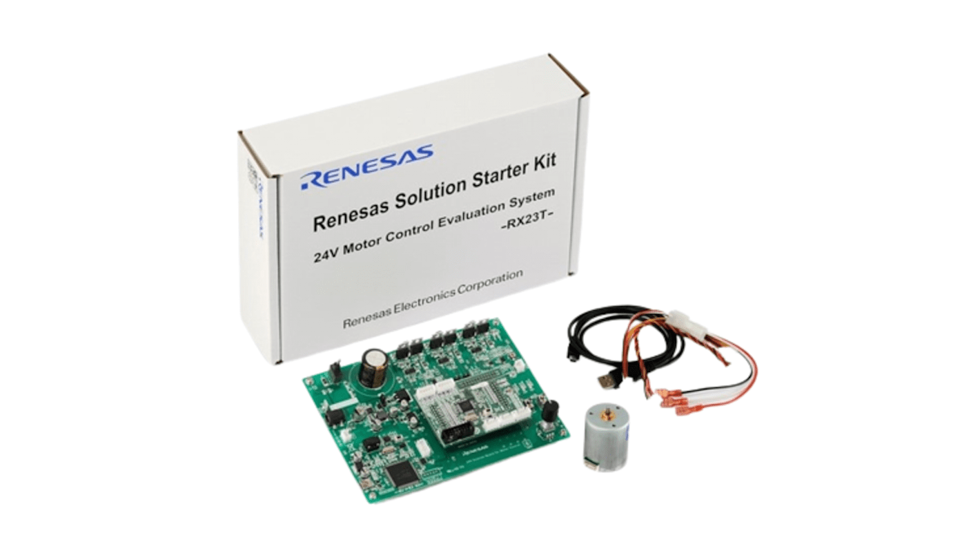 Placa de evaluación Renesas Electronics 24V Motor Control Evaluation System for RX23T - RTK0EM0006S01212BJ