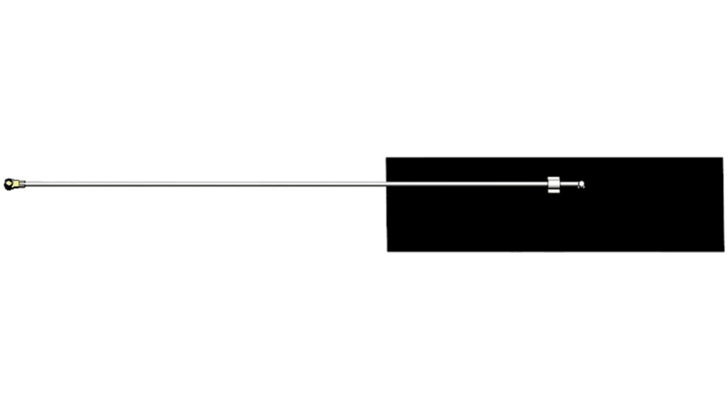 Antenne GSM et GPRS Interne Abracon 2G (GSM/GPRS), 3G (UTMS) IPEX 2 → 3.5dBi, 824 → 2 690 MHz