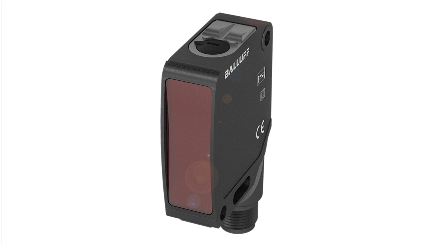 Rs-Online Sensore fotoelettrico Rettangolare BALLUFF a diffusione rilevamento 100 mm uscita PNP