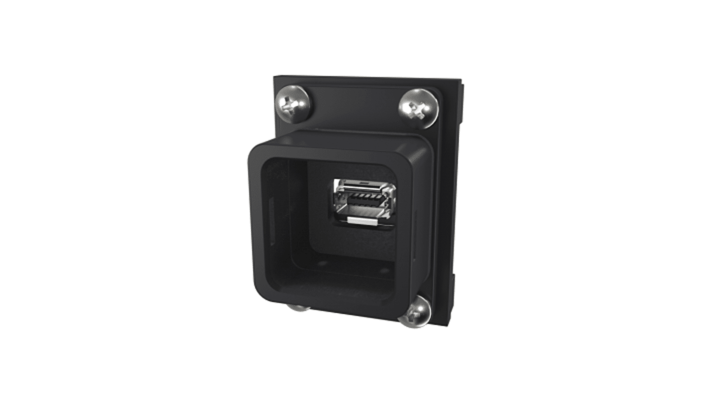 Corpo connettore maschio Amphenol Communications Solutions, Pannello