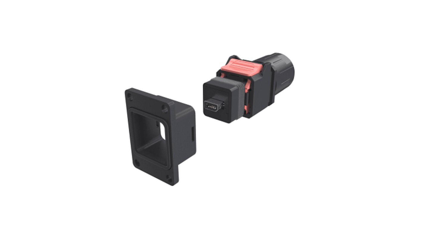 Amphenol Communications Solutions ミニI/Oコネクタ Plug, NDHN6H2