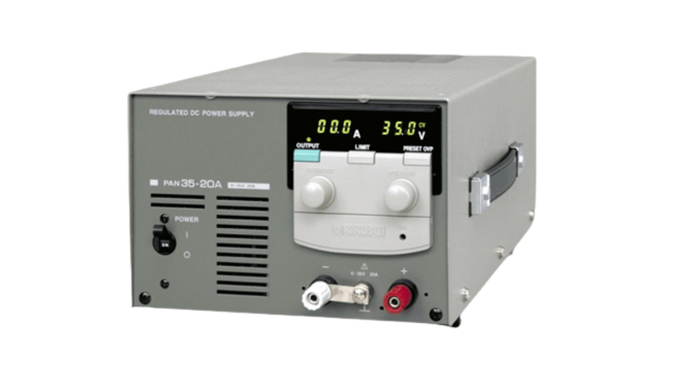 PAN 110-5A | 菊水電子工業 ベンチ電源, 出力数:1, 110V, 5A | RS PAN 110-5A | 菊水電子工業 ベンチ電源, 出力数:1, 110V, 5A | RS