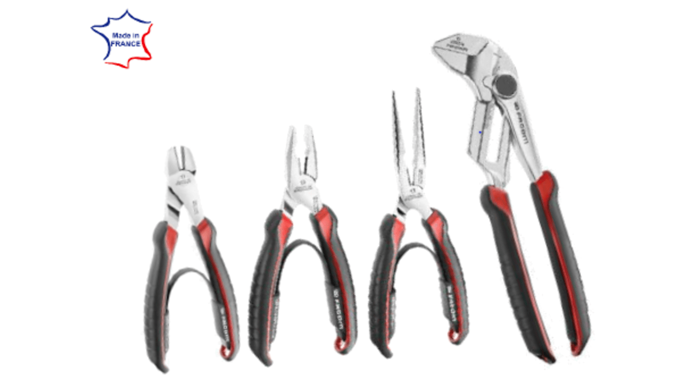 Facom 4-Pezzi Set di pinze 160 → 250 mm Lunghezza