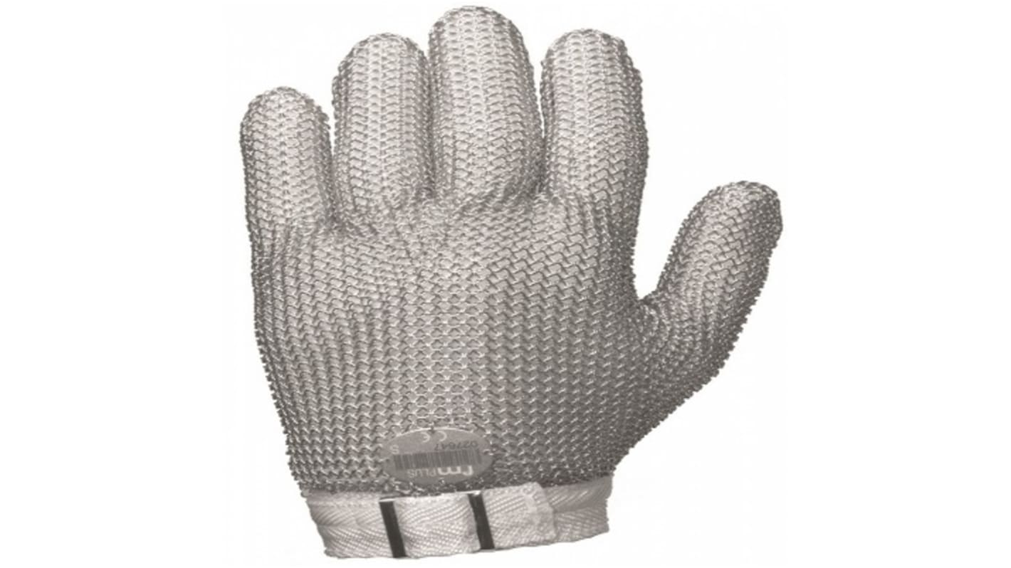 Guantes de Acero inoxidable Blanco Niroflex, talla 7, con recubrimiento de Nitrilo