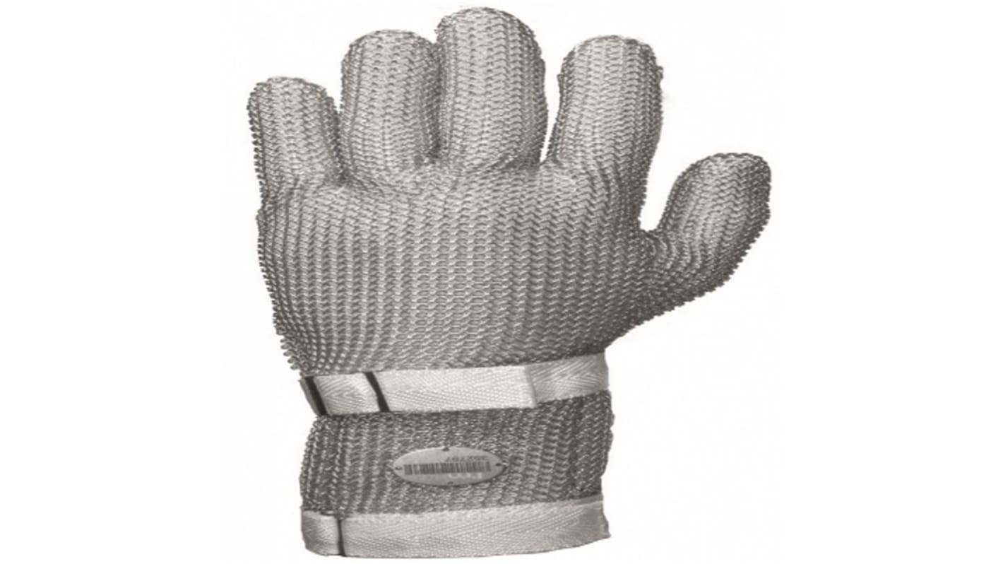 Guantes de Acero inoxidable Marrón Niroflex, talla 5, con recubrimiento de Nitrilo