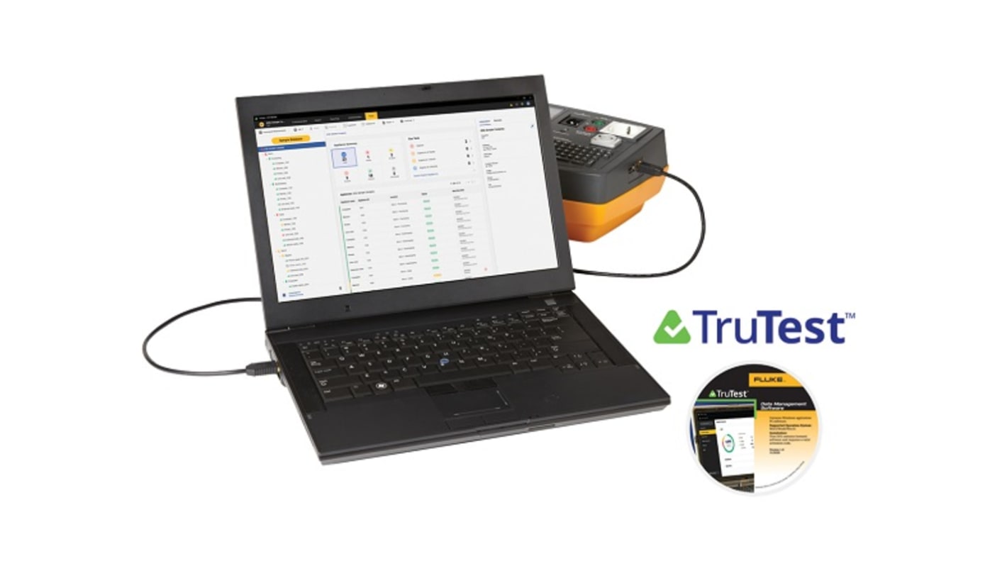 Fluke 6500-2 UK PAT Tester Bundle, Continuity, Current, Earth, Insulation, RCD, Voltage Test Type