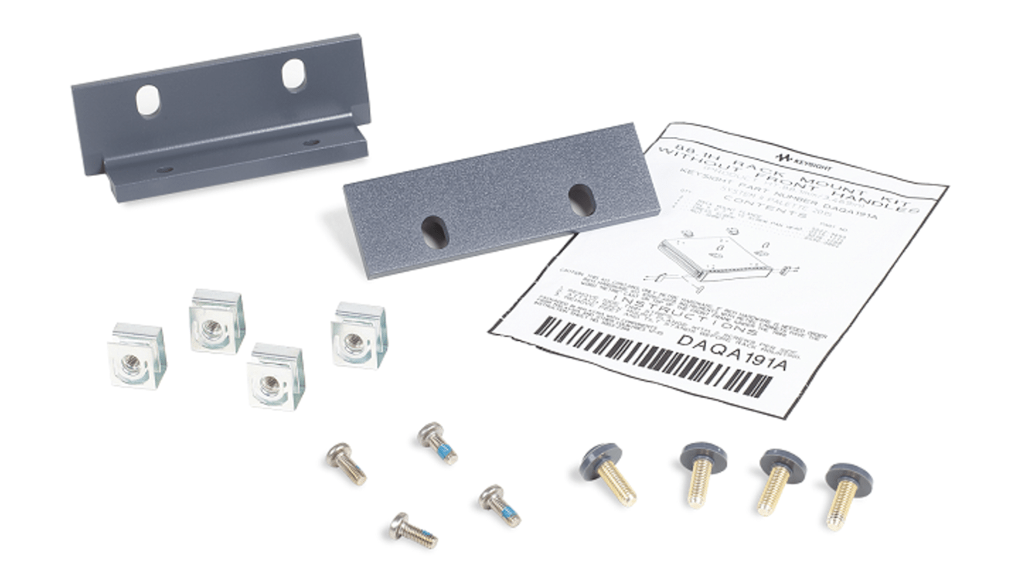 Keysight Zweifach-Flansch-Kit für Funktionsgeneratoren der Serie 33500B 33600A, DMMs 34420A, Datenerfassungssysteme