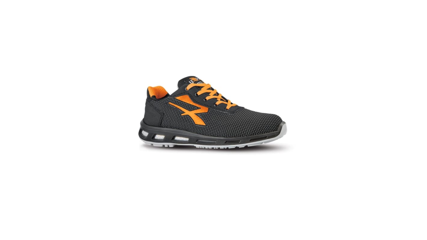 Scarpe sportive antinfortunistiche S3 UPower RL20404, , Unisex tg. 48, col. Nero, resistenti all'acqua, con puntale di