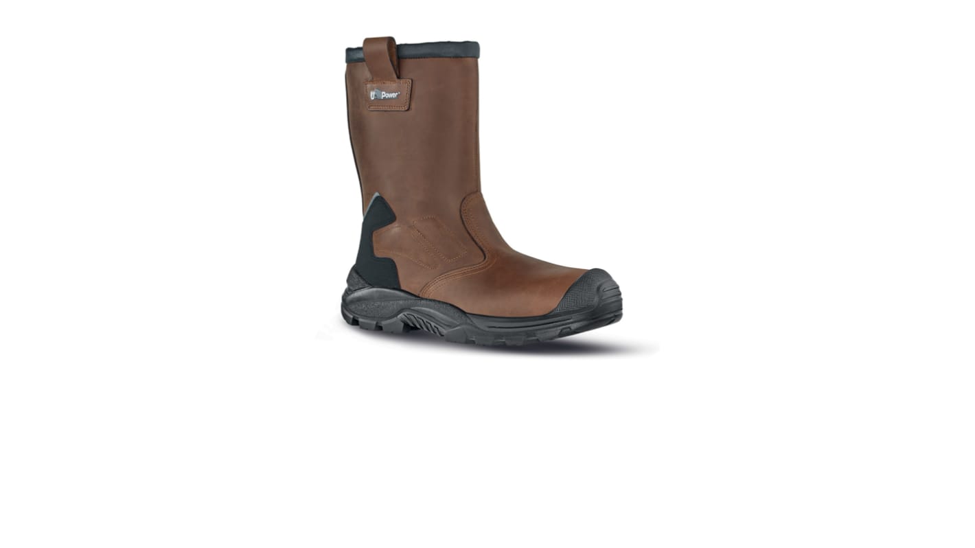RR40384 06 UPower Brown Composite Toe Capped Men s Safety Boot UK 6 EU 39 RS