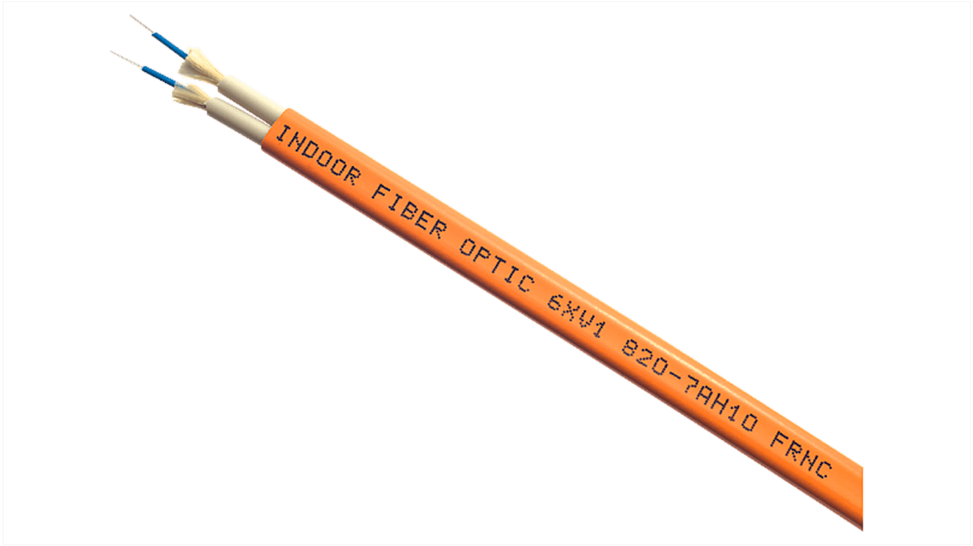 Câble fibre optique Siemens, Longueur 50m, Sans terminaison / ST, OM1 Multi-mode, 2 fibres