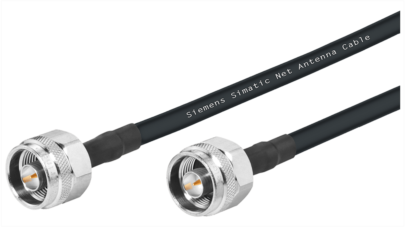 Siemens Male N Type to N Type Coaxial Cable, IWLAN Coaxial, Terminated