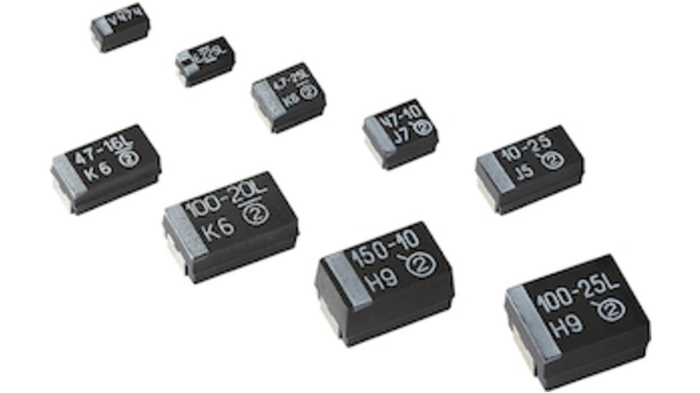 Vishay 4.7μF Tantalum Capacitor 25V dc