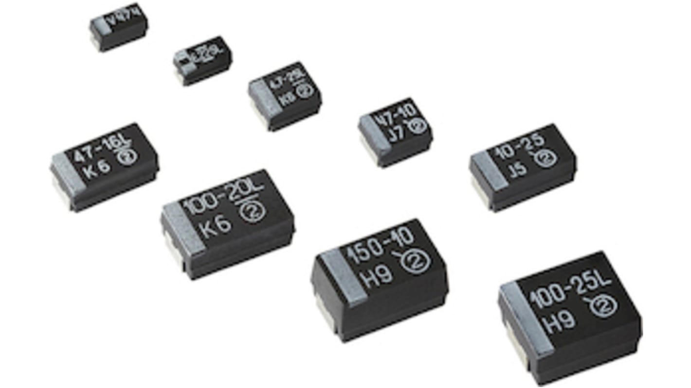 Vishay  Kondensator, Tantal, 68μF, 6.3V dc SMD, Gehäuse 1411