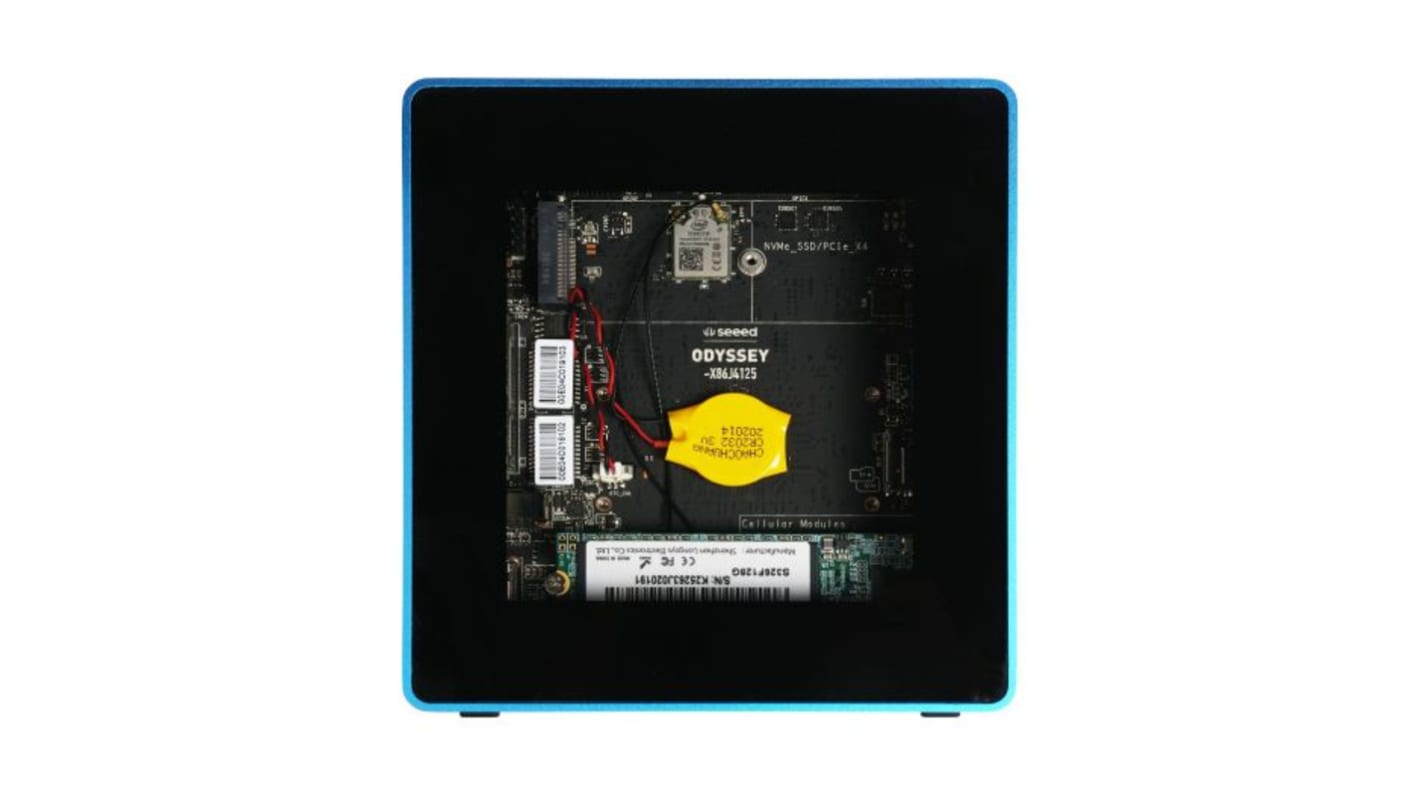 Seeed Studio Odyssey Blue: Quad Core Celeron J4125 Windows 10 Mini PC IoT Development Board 110991564