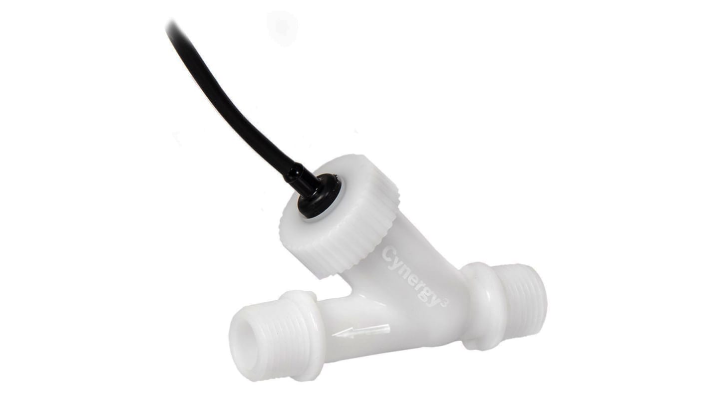 Rs-Online Interruttore di flusso Sensata Cynergy3 per Liquidi flusso 0 08 l/min → 0 53 l/min