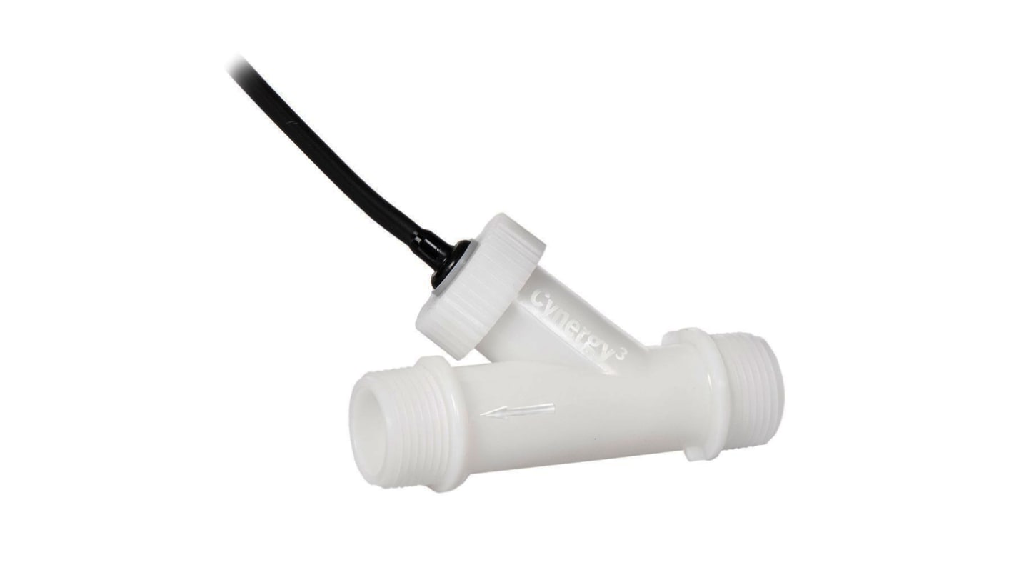 Rs-Online Interruttore di flusso Sensata Cynergy3 per Liquidi flusso 0 37 l/min → 0 99 l/min