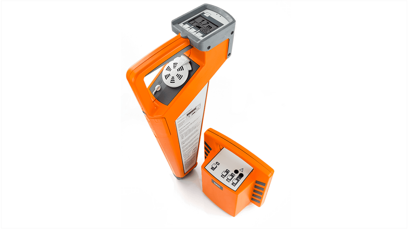 Localizzatore di cavi e tubazioni metalliche interrate HT Italia HT-5000, display LCD