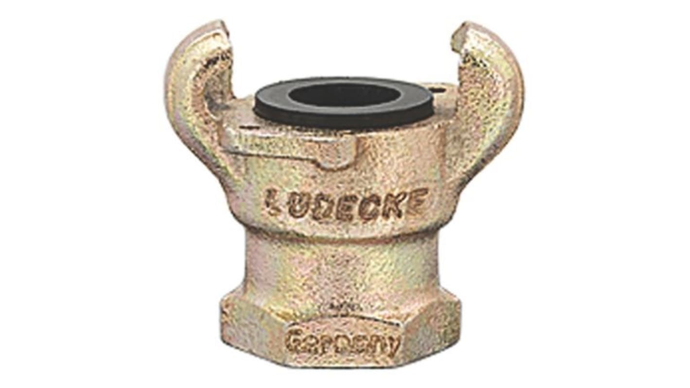 RS PRO Iron Female Pneumatic Quick Connect Coupling, NPT 3/4 Female 3/4in Threaded