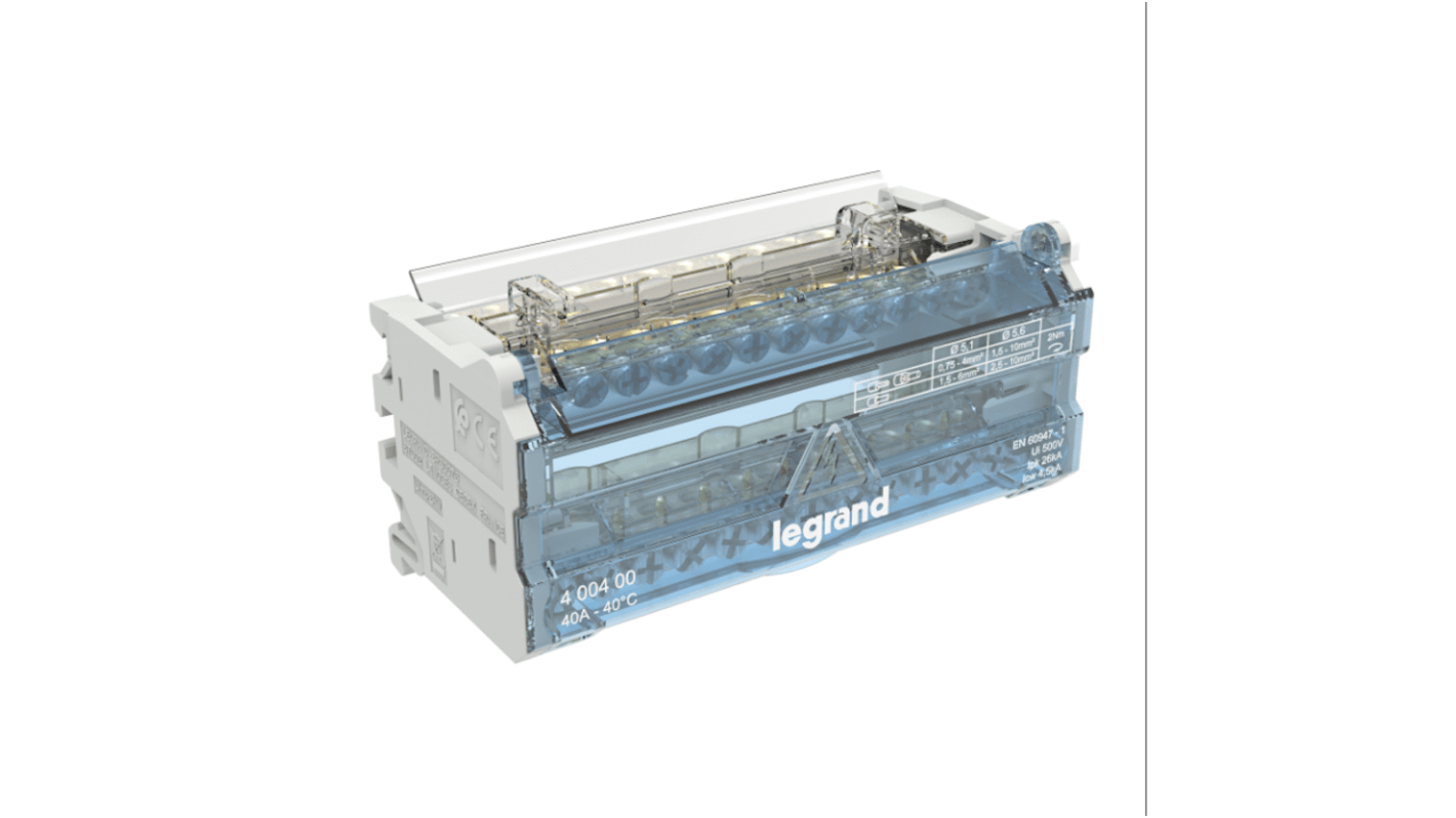 Legrand 12-Contact Female Interface Module, Screw Terminal Connector