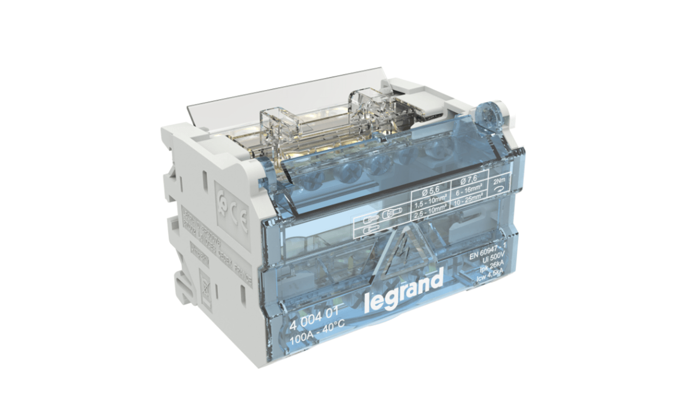 Legrand 6-Contact Female Interface Module, Screw Terminal Connector
