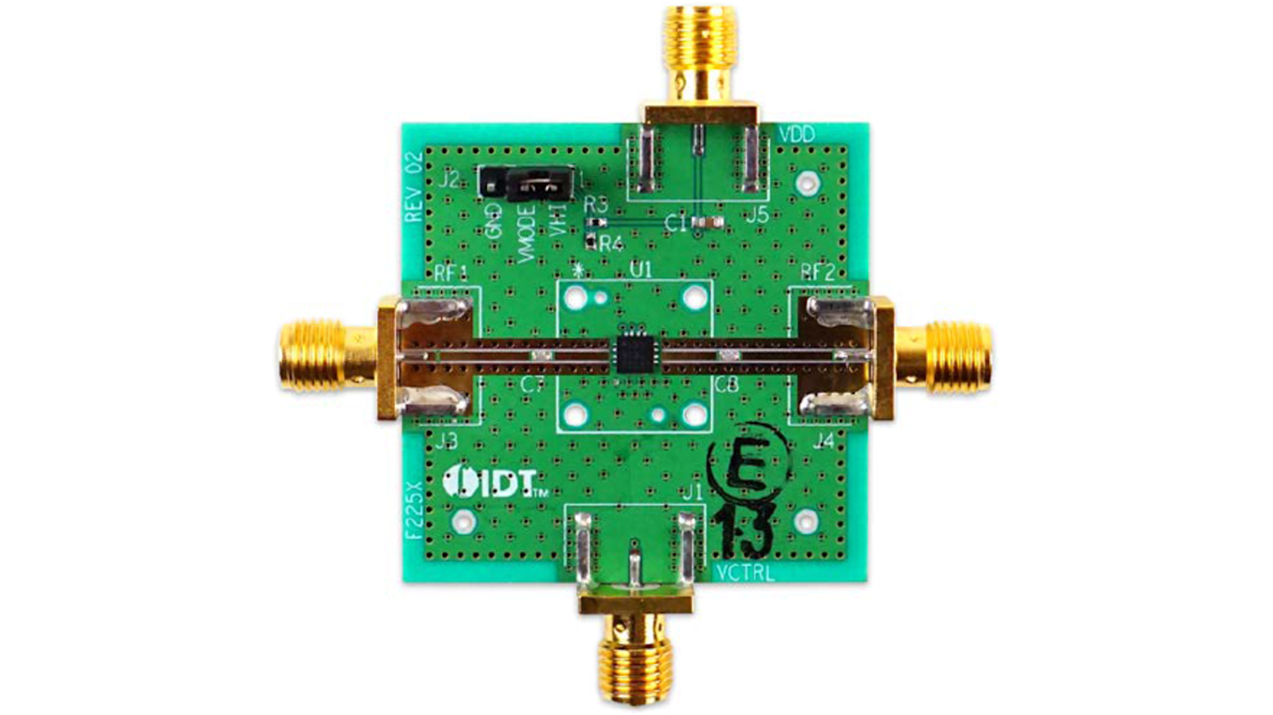 Renesas Electronics 无线评估套件 无线开发工具, 50 → 6000MHz, 用于F2250 电压可变射频衰减器