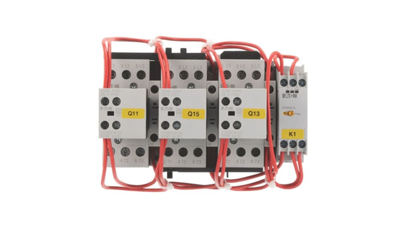 Démarreur étoile-triangle , triphasé Eaton, 30 kW 400 V 55 A