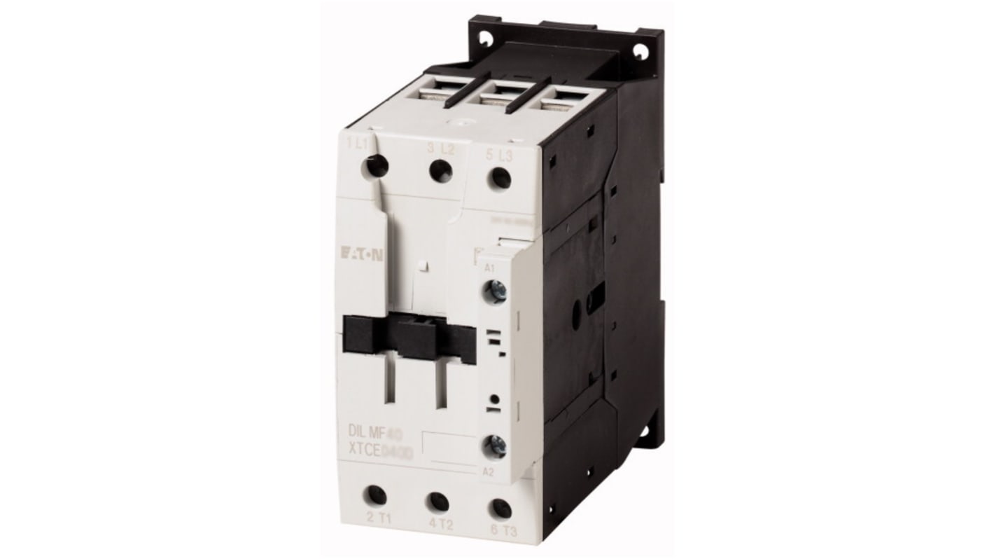 Eaton DILM Contactor, 240 V Coil, 3-Pole, 35 kW