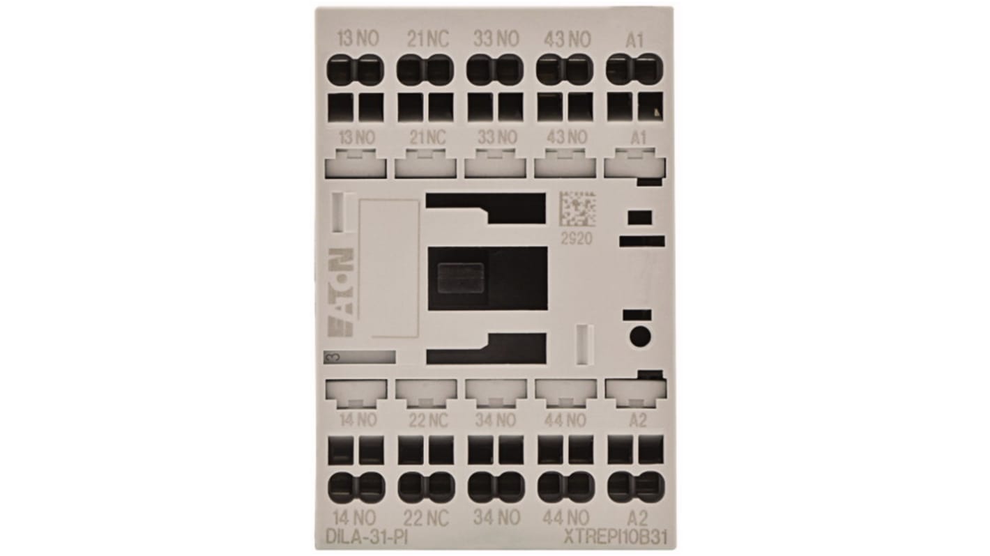 Eaton DILA Relays Contactor Relay, 4 A, 1NC + 3NO