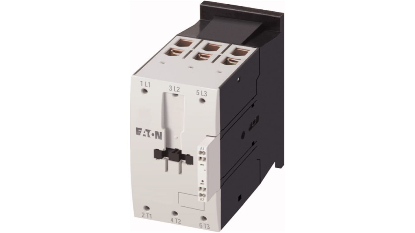 Eaton DILM Contactor, 220 V ac, 230 V dc Coil, 3-Pole, 17 kW, 1NC