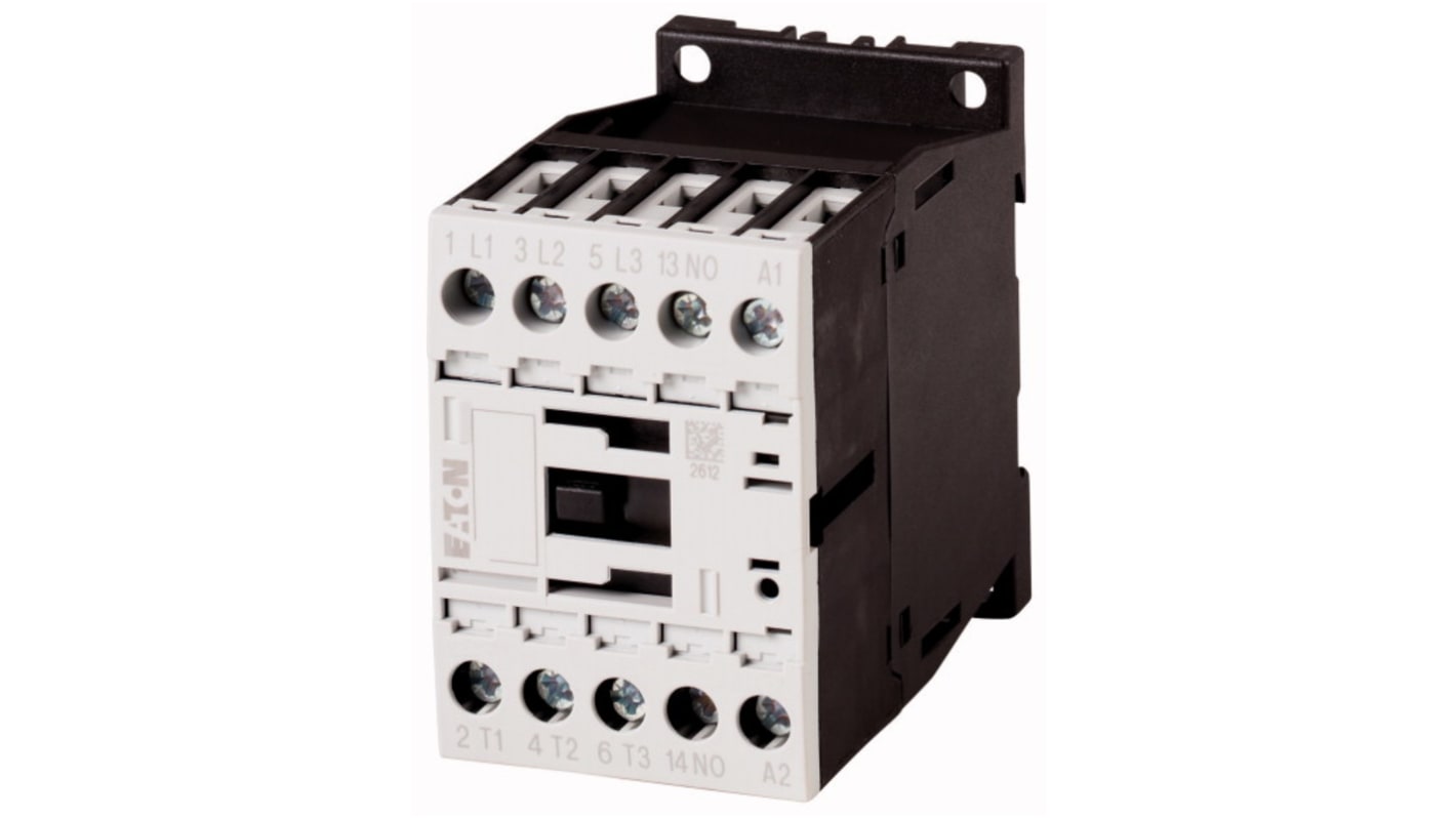 Stycznik 220 V Eaton styki: 3 6,5 kW 1N/O. 276849 DILM12-10(220VDC)